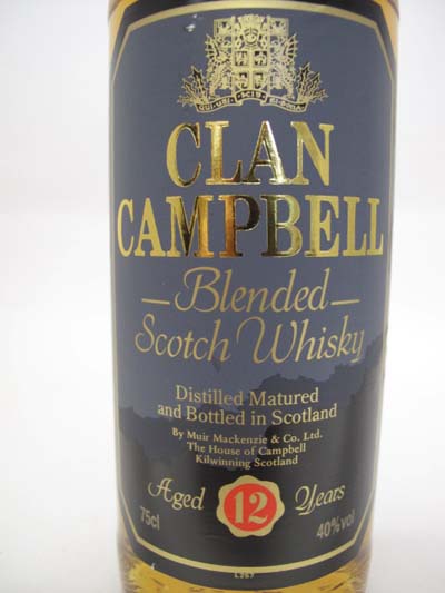 Whisky Clan Campbell 100cl 40° - Cave Jullien Frères